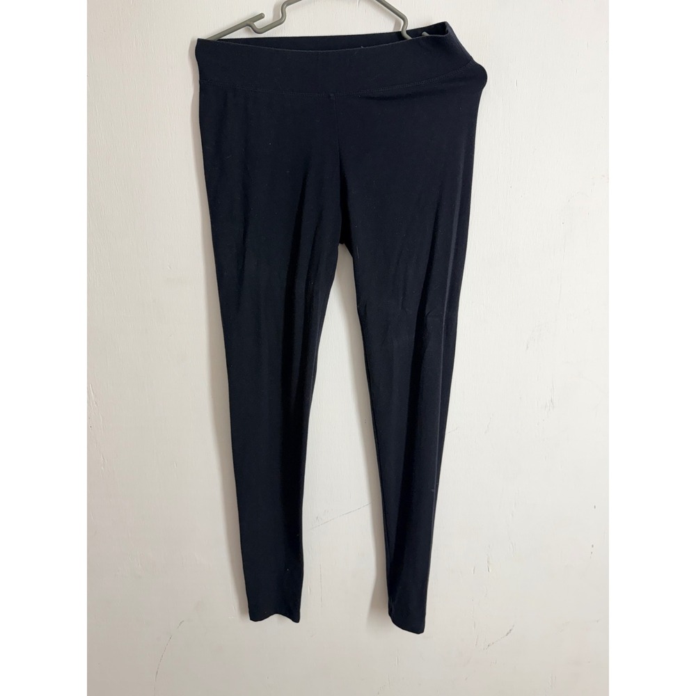 Sonoma Goods For Life Black Cotton Blend Leggings Womens Small High Rise Stretch